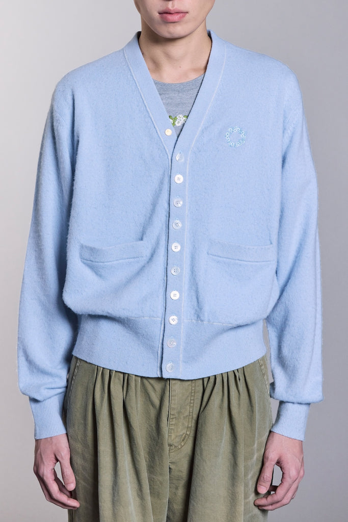MB 10 BUTTON CARDIGAN - SAX / B26H9KN001-MASU Official Online Store