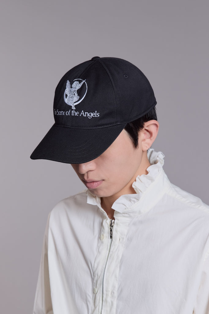 MB EMBROIDERY CAP - BLACK / B26U6OJ001-MASU Official Online Store