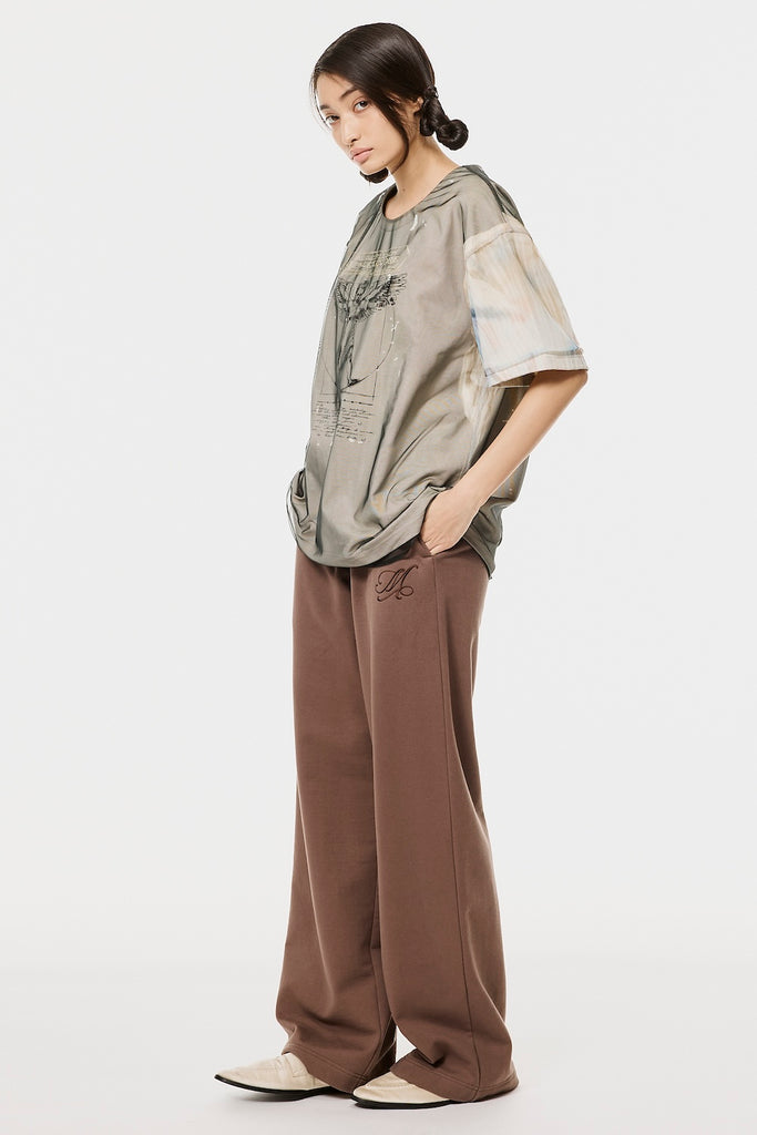 MB SWEAT PANTS - BROWN / B26H9PL007-MASU Official Online Store