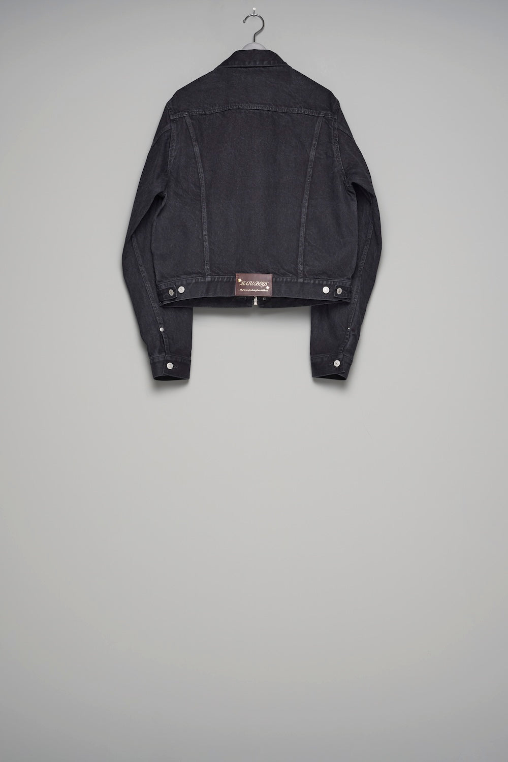 Mb Zip-Up Denim Jakcet - Black - MASUBOYS– MASU Official Online Store