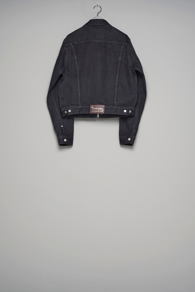 MB ZIP-UP DENIM JAKCET - BLACK / B26U6BL001-MASU Official Online Store