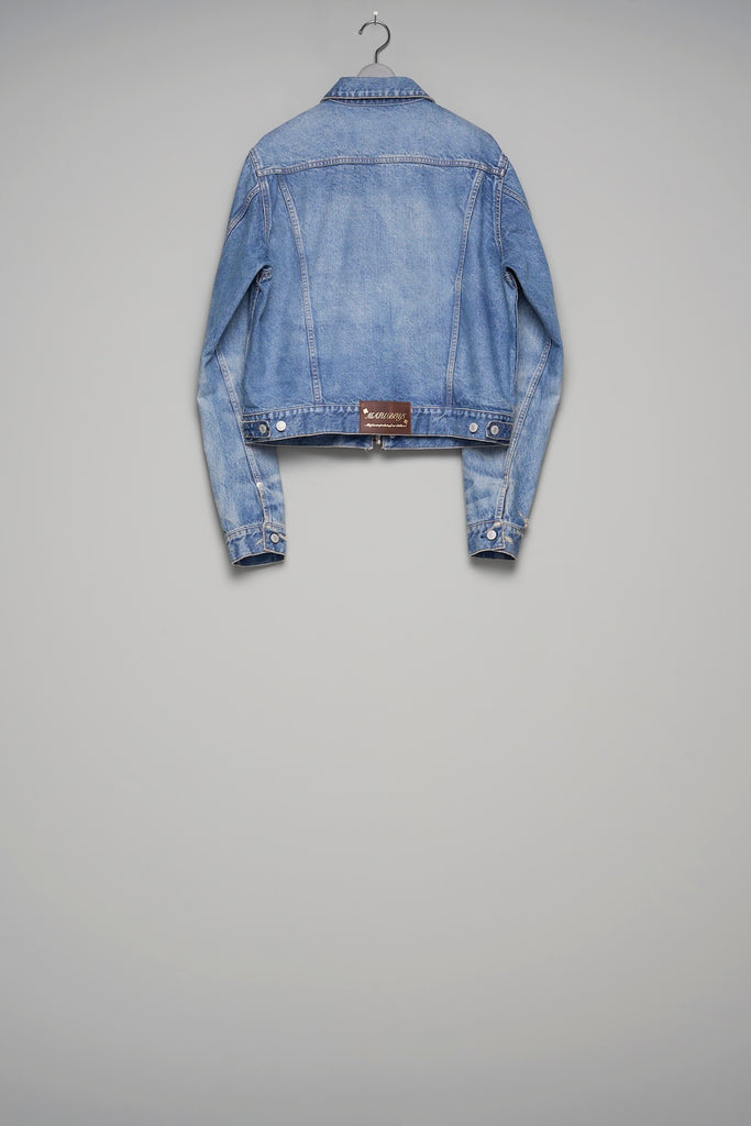 MB ZIP-UP DENIM JAKCET ANGEL DAMAGE - INDIGO / B26U6BL003-MASU Official Online Store