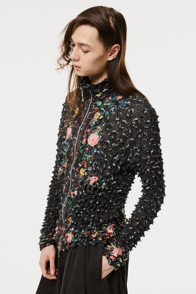 ROCOCO SPIKY JACKET - BLACK / M26H9BL001-MASU Official Online Store