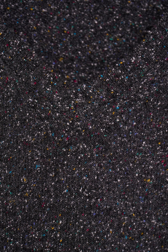 SILK NEP SWEATER - BLACK / M26U6KN002-MASU Official Online Store