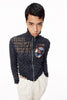 SPIKY PEGASUS BOMBER JACKET - BLACK / M25F9BL010-MASU Official Online Store