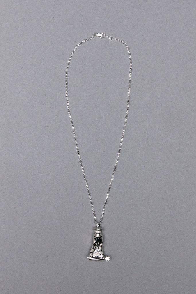 TUBE NECKLACE - SILVER / M26H9OJ006-MASU Official Online Store