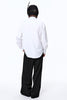 TUCKED WIDE TROUSERS - BLACK / M25F9PL007-MASU Official Online Store