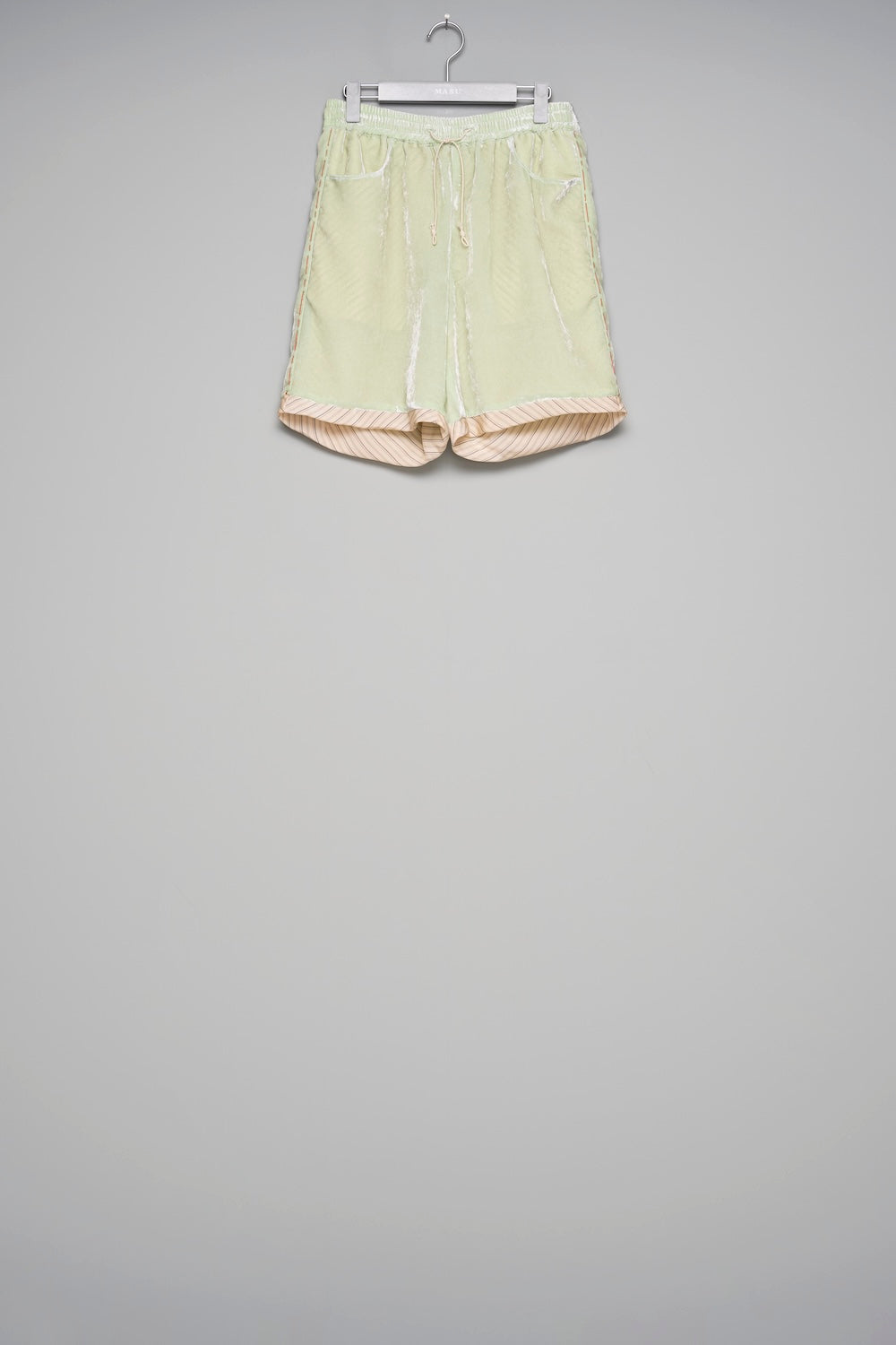 Uneven Velvet Shorts - Melon - MASU– MASU Official Online Store