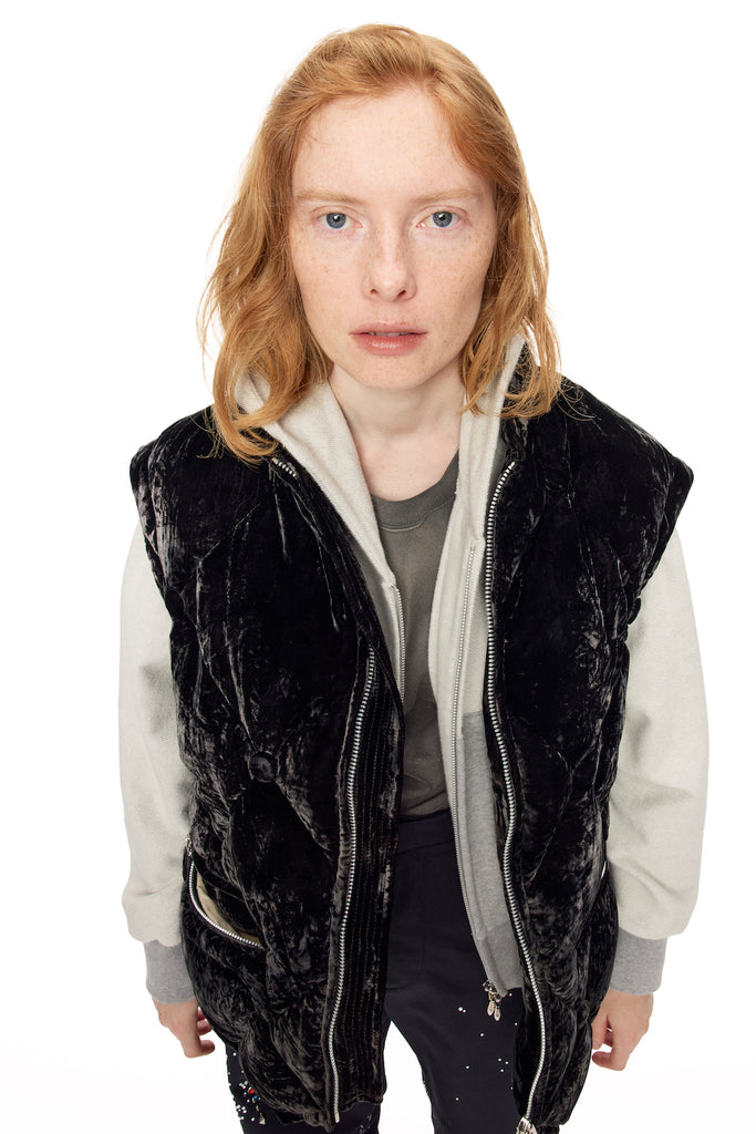 VICTORIAN SOFA DOWN JACKET - BLACK / M25F9BL001-MASU Official Online Store