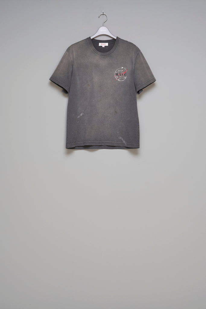 WASTED EXPLORER CREW T-SHIRT - BLACK / M25F9CS010-MASU Official Online Store