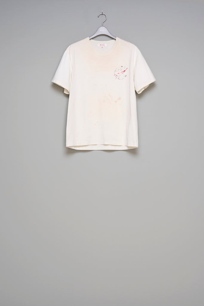 WASTED EXPLORER CREW T-SHIRT - WHITE / M25F9CS010-MASU Official Online Store