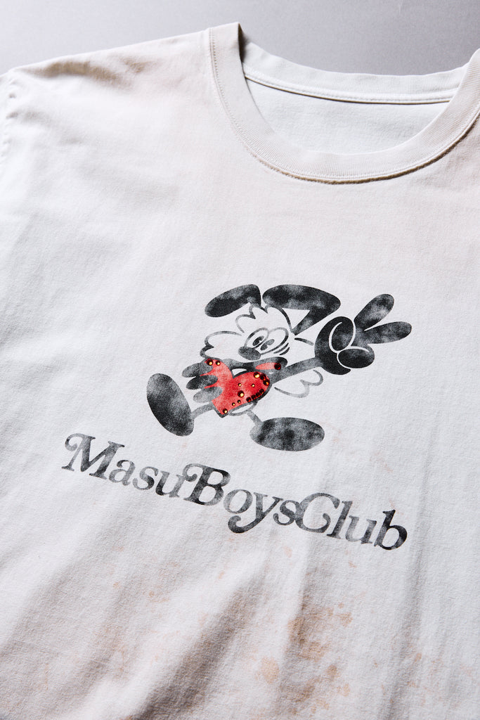 WASTED VICK LONG SLEEVE T-SHIRT - WHITE / M25F9CS011-MASU Official Online Store