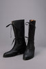18 HOLE BACK ZIP BOOTS - BLACK / M26H9OJ013-MASU Official Online Store