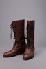18 HOLE BACK ZIP BOOTS - BROWN / M26H9OJ013-MASU Official Online Store