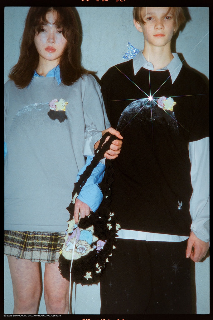 SANRIO ・ MASU ・ CITYSHOP T-SHIRT - BLACK / 25-070-042-9910-4-0-MASU Official Online Store