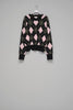 DIAMOND SCRAPED SWEATER - PEACH / M26H9KN002-MASU Official Online Store