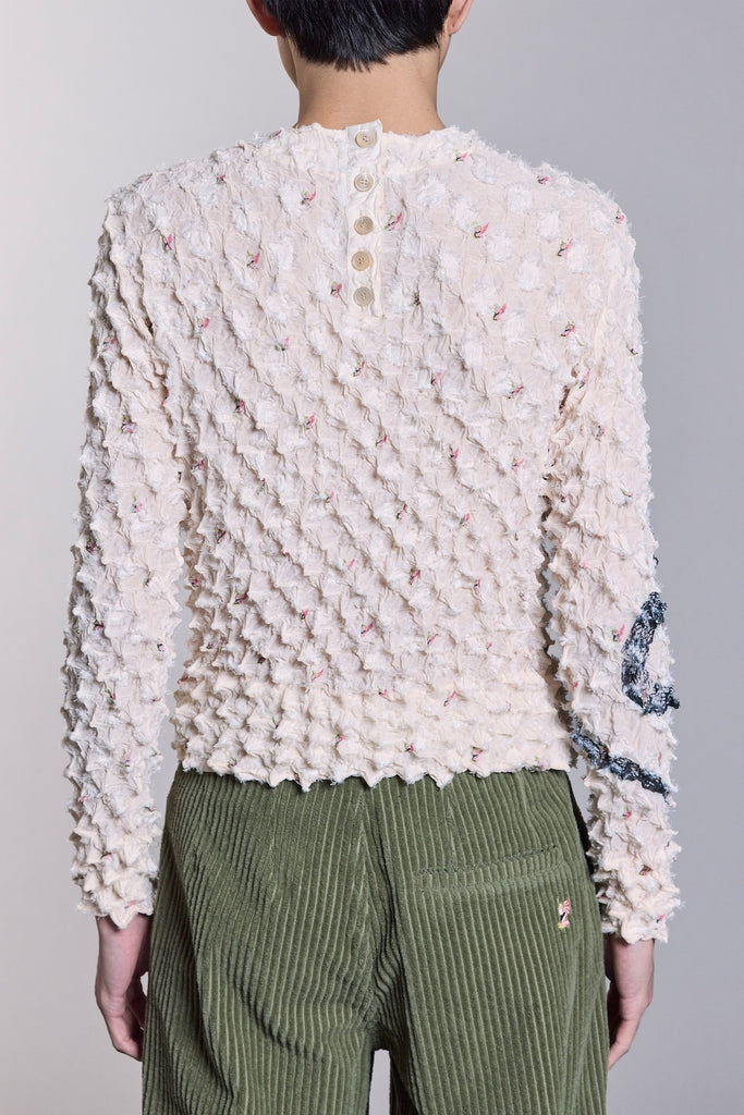 FLOWER ANGEL SPIKY TOPS - IVORY / M26H9CS010-MASU Official Online Store