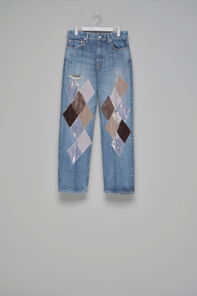 MB DIAMOND STRAIGHT JEANS - INDIGO / B26H9PL004-MASU Official Online Store
