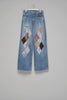 MB DIAMOND WIDE JEANS - INDIGO / B26H9PL002-MASU Official Online Store