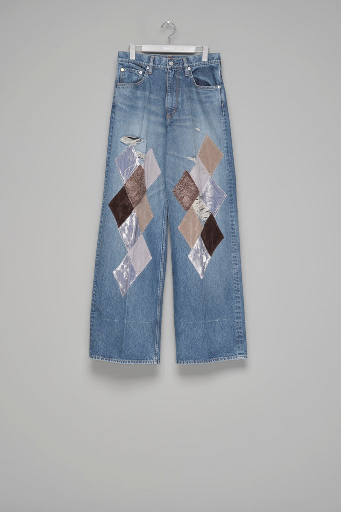 MB DIAMOND WIDE JEANS - INDIGO / B26H9PL002-MASU Official Online Store