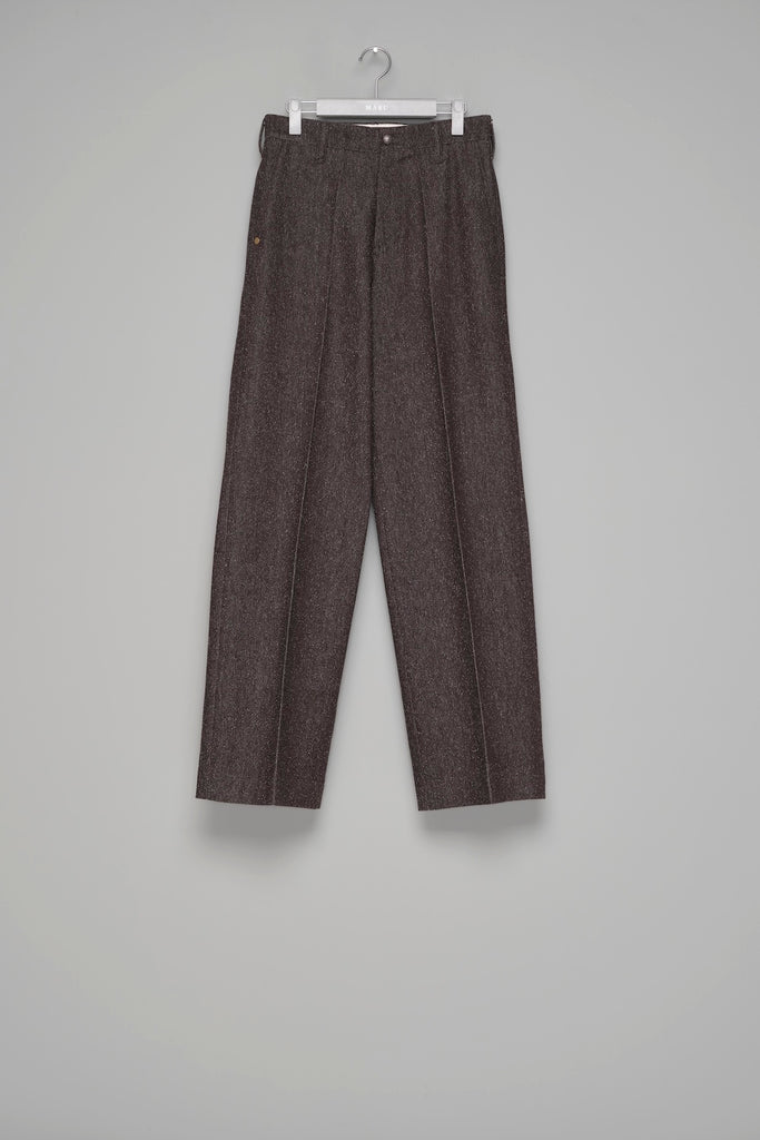 MB NEP WIDE TROUSERS - BROWN / B26H9PL006-MASU Official Online Store