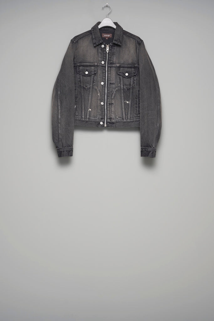 MB ZIP-UP DENIM JAKCET VINTAGE - BLACK / B26U6BL002-MASU Official Online Store