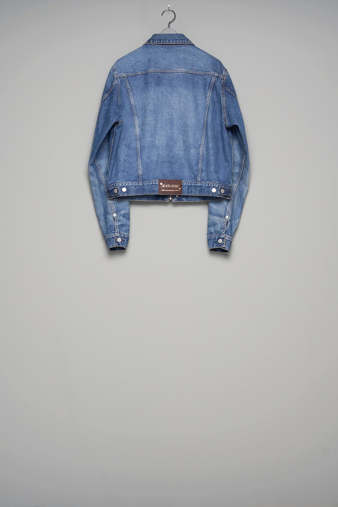 MB ZIP-UP DENIM JAKCET VINTAGE - INDIGO / B26U6BL002-MASU Official Online Store