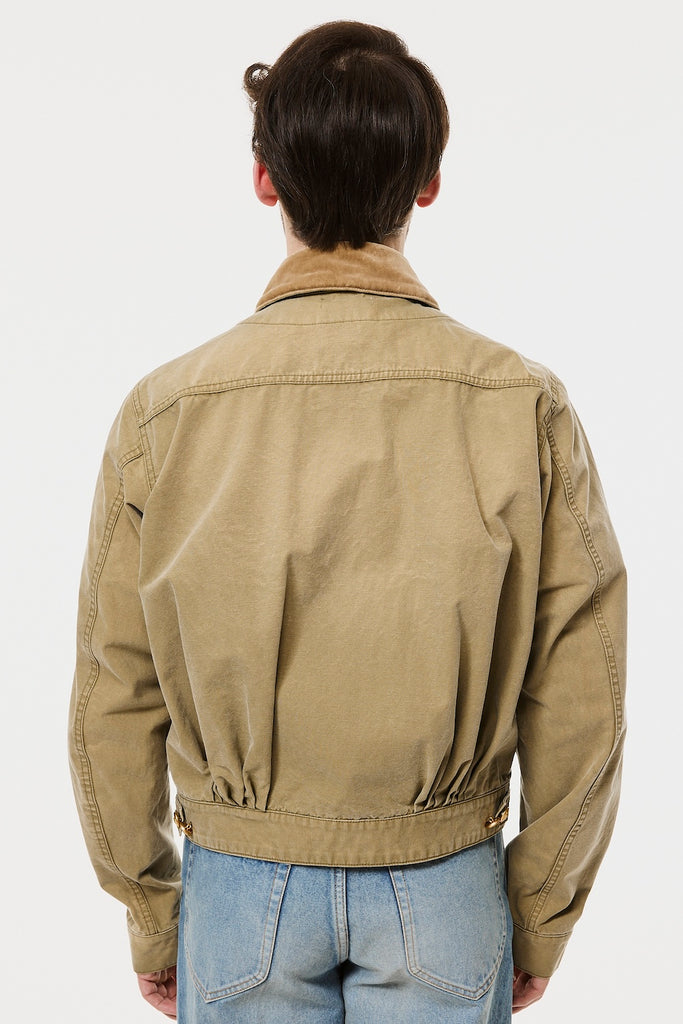 NOBLE WORK JACKET - OLIVE / M26H9BL003-MASU Official Online Store
