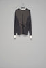 OPPOSITE WAFFLE STRIPE PULLOVER SHIRT - BLACK / M26H9CS006-MASU Official Online Store