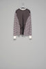 OPPOSITE WAFFLE STRIPE PULLOVER SHIRT - PINK / M26H9CS006-MASU Official Online Store