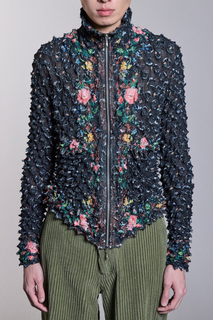 ROCOCO SPIKY JACKET - BLACK / M26H9BL001-MASU Official Online Store
