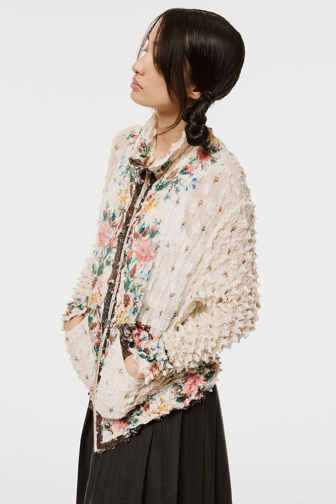 ROCOCO SPIKY JACKET - IVORY / M26H9BL001-MASU Official Online Store