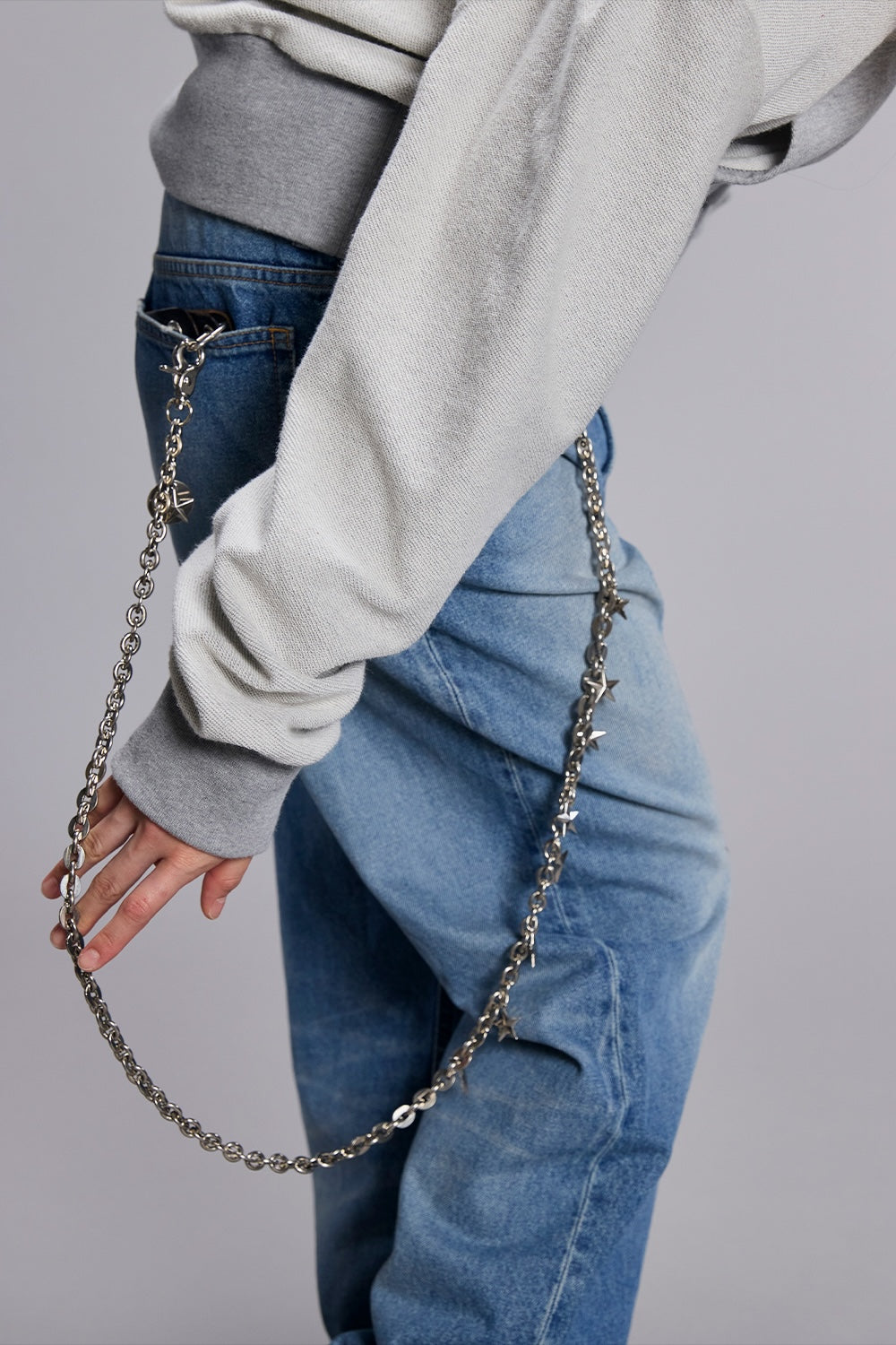 Shooting Star Chain Strap - Silver - MASU– MASU Official Online Store