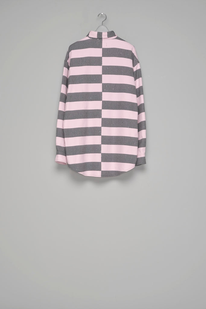 SPARKLING LADDER SHIRT - PINK / M26H9SL005-MASU Official Online Store