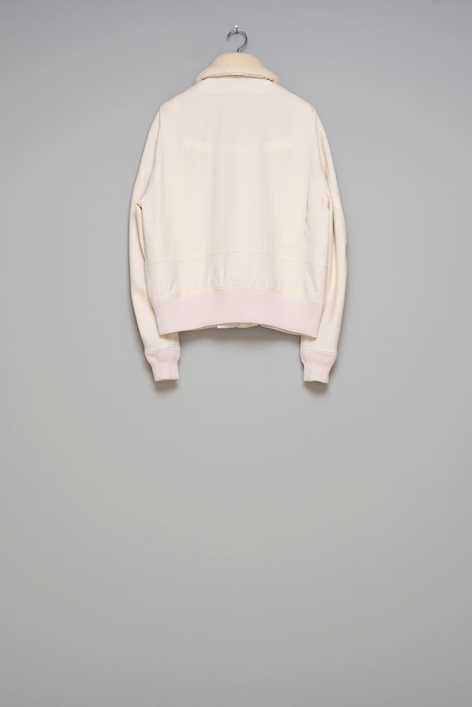 SWEET PILOT FLIGHT JACKET - WHITE / M25F9BL006-MASU Official Online Store