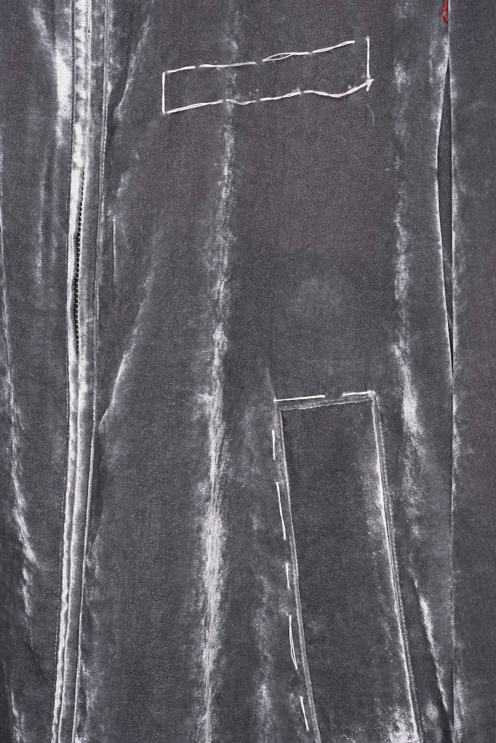 Uneven Velvet Jacket - Charcoal - MASU– MASU Official Online Store