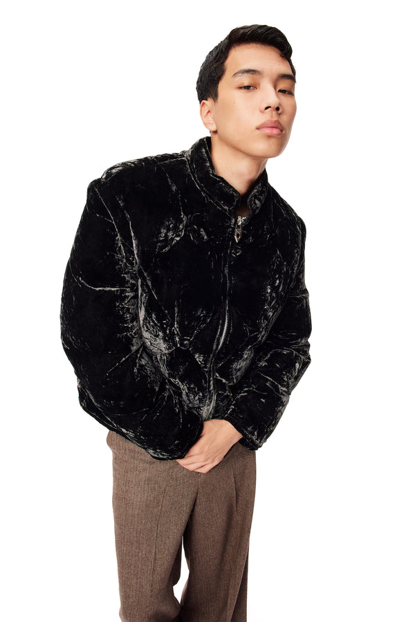 VICTORIAN SOFA DOWN JACKET - BLACK / M25F9BL001-MASU Official Online Store