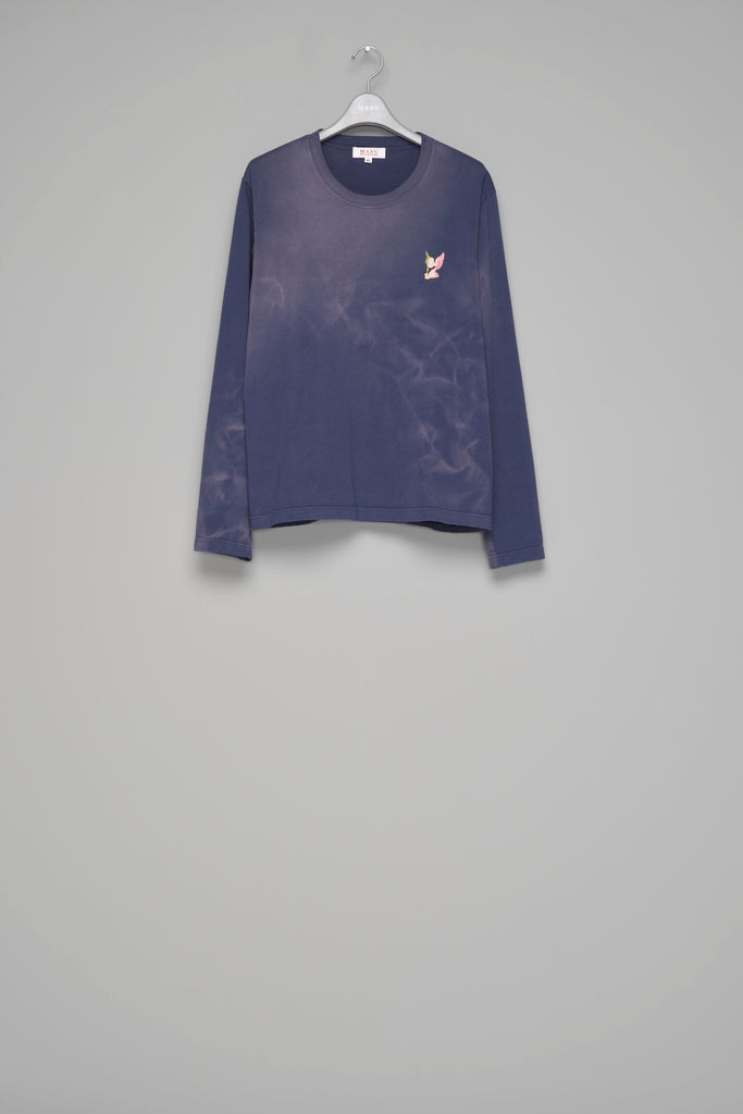 WASTED FLOWER ANGEL LONG SLEEVE T-SHIRT - ROYAL BLUE / M26H9CS008-MASU Official Online Store