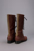 18 HOLE BACK ZIP BOOTS - BROWN / M26H9OJ013-MASU Official Online Store
