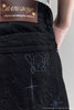 SANRIO ・ MASU ・ CITYSHOP BAGGY DENIM - BLACK / 25-030-042-9900-4-0-MASU Official Online Store