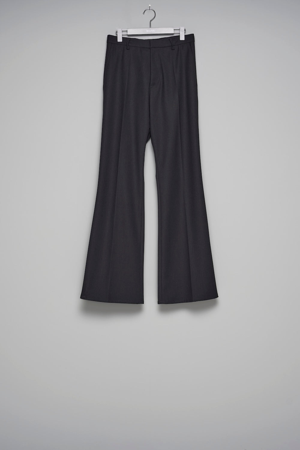 パンツ CANVAS FLARE TROUSERS Canvas Flare Trousers - Black Ebony - MASU– MASU Official Online Store