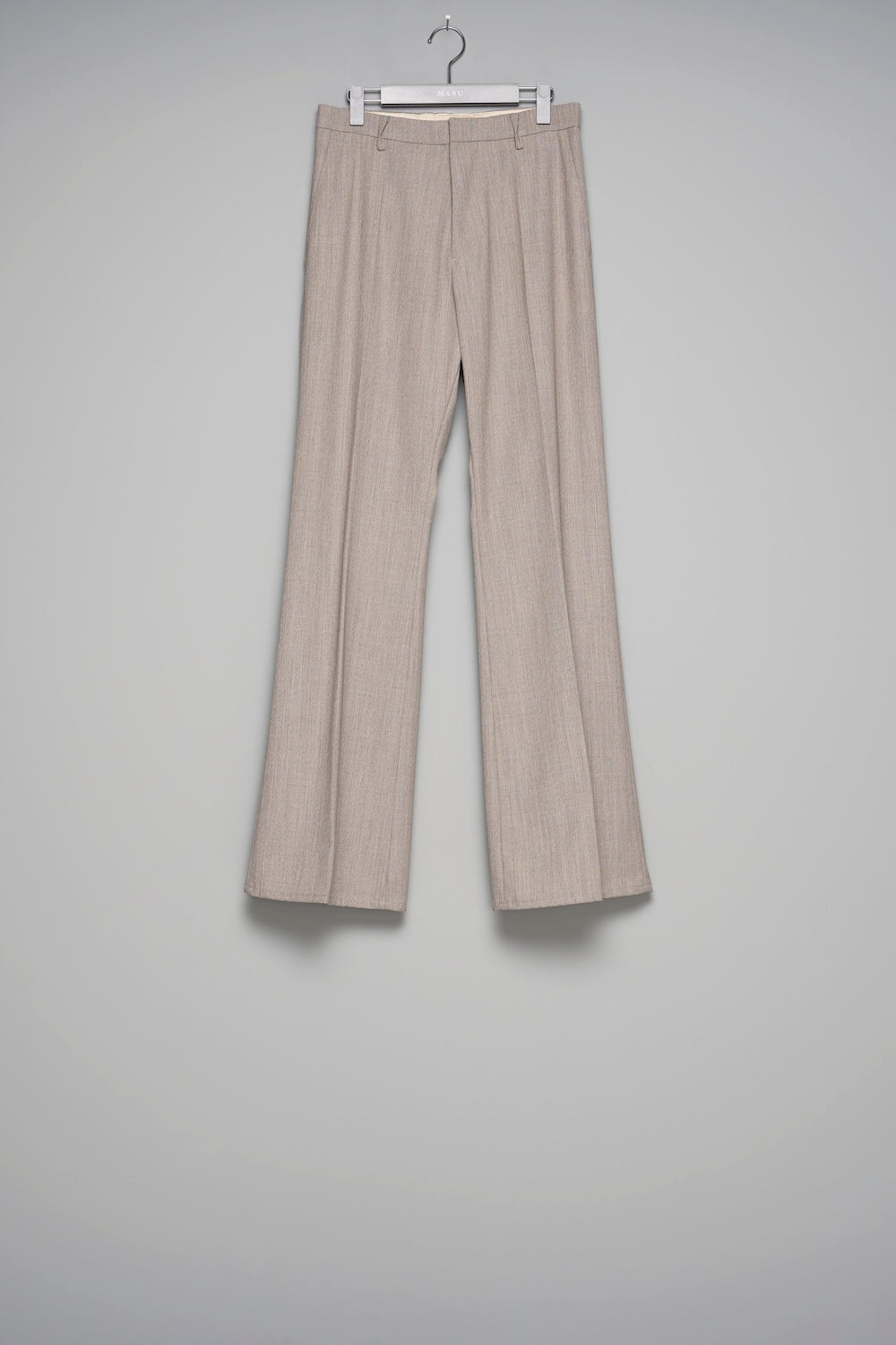 パンツ CANVAS FLARE TROUSERS Canvas Flare Trousers - White Birch - MASU– MASU Official Online Store