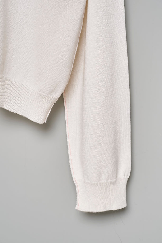 FLOWER ANGEL SWEATER - MILK / M26H9KN001-MASU Official Online Store