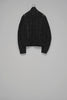 IVY HOLE LEATHER FLIGHT JACKET - BLACK / M26H9BL005-MASU Official Online Store