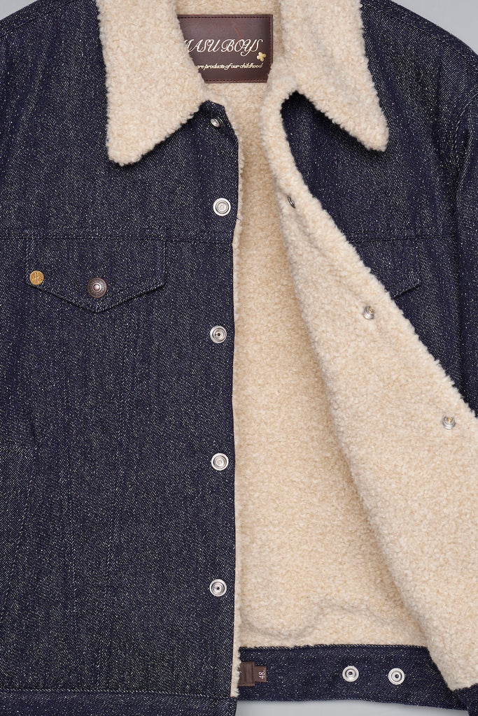 MB NEP BOA TRUCKER JACKET - INDIGO / B26H9BL001-MASU Official Online Store