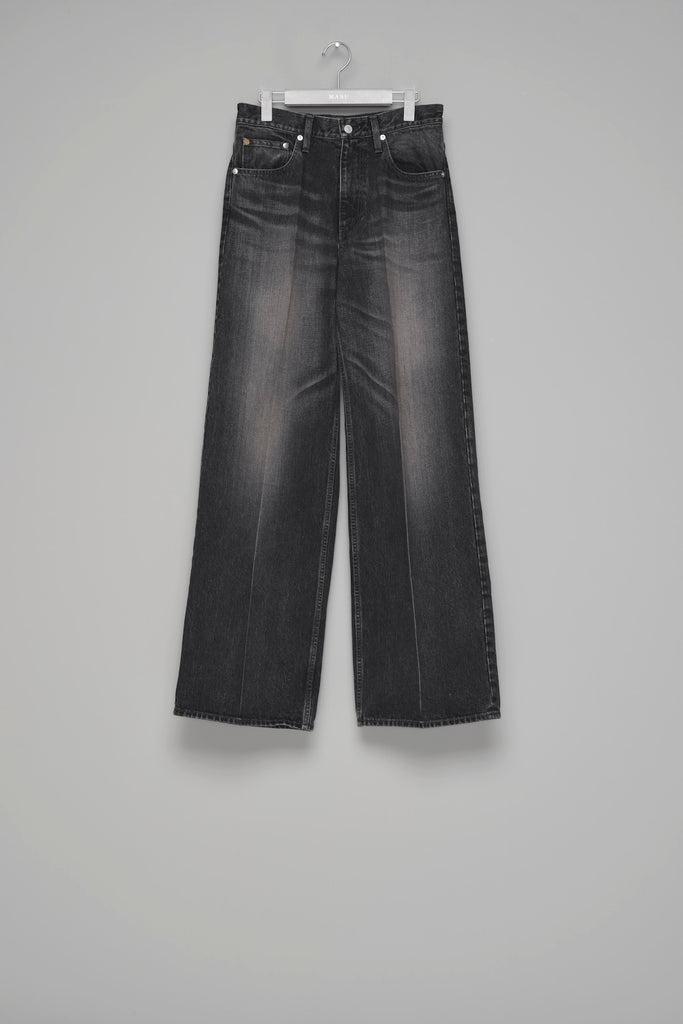 MB WIDE JEANS - BLACK / B26H9PL001-MASU Official Online Store