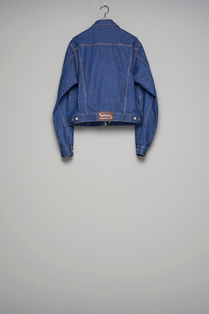 MB ZIP-UP DENIM JAKCET - INDIGO / B26U6BL001-MASU Official Online Store