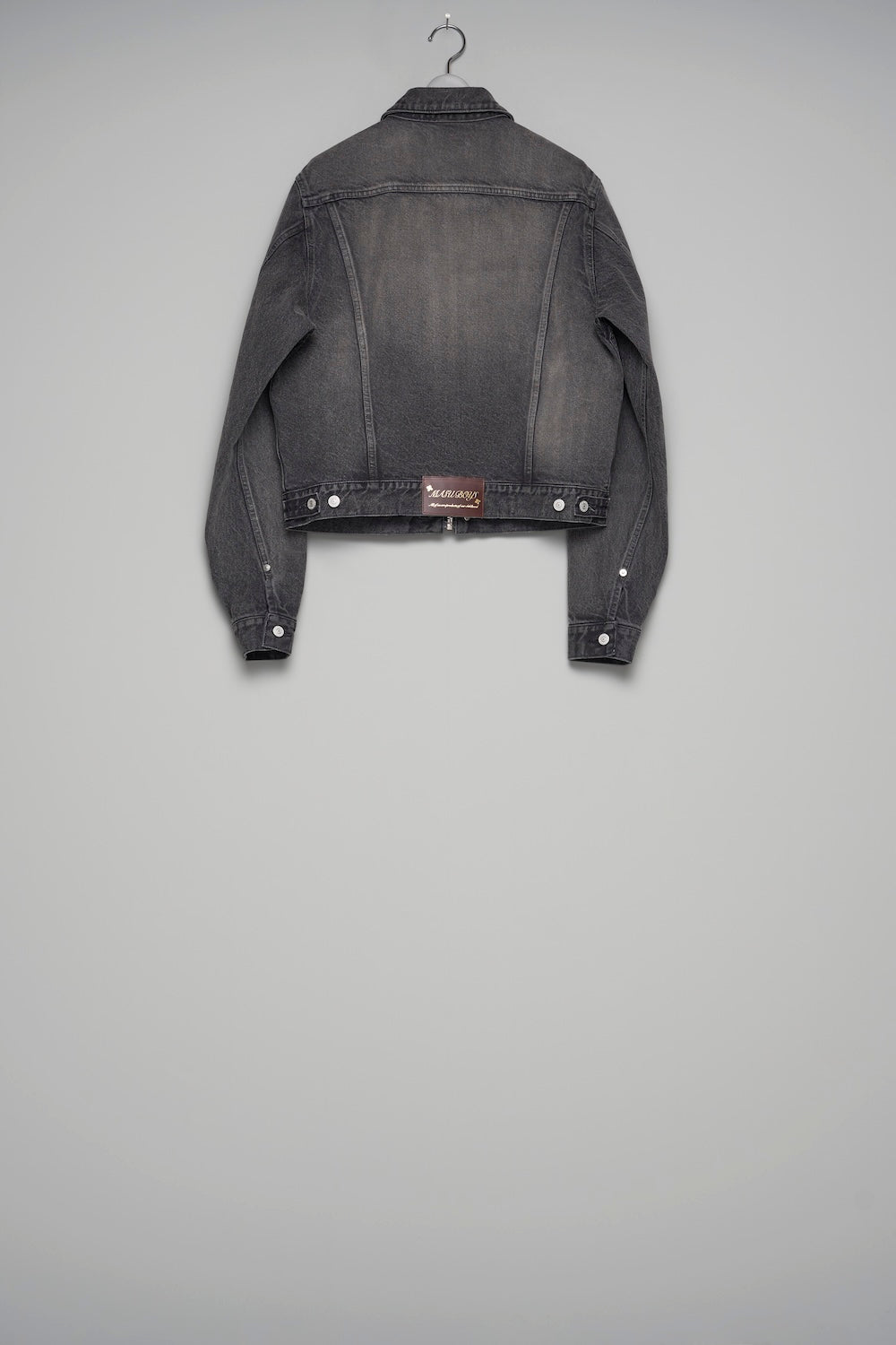 Mb Zip-Up Denim Jakcet Vintage - Black - MASUBOYS– MASU Official