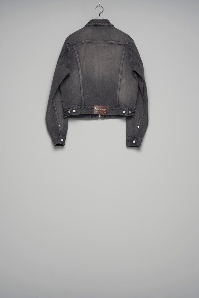MB ZIP-UP DENIM JAKCET VINTAGE - BLACK / B26U6BL002-MASU Official Online Store