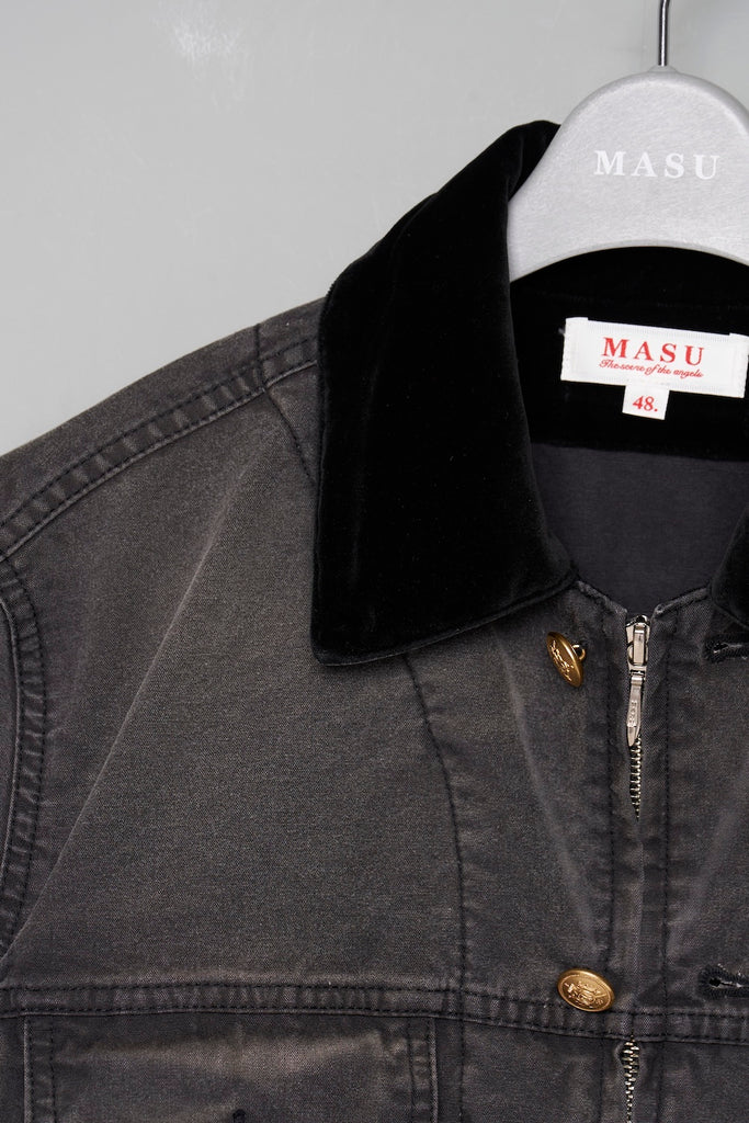 NOBLE WORK JACKET - CHARCOAL / M26H9BL003-MASU Official Online Store